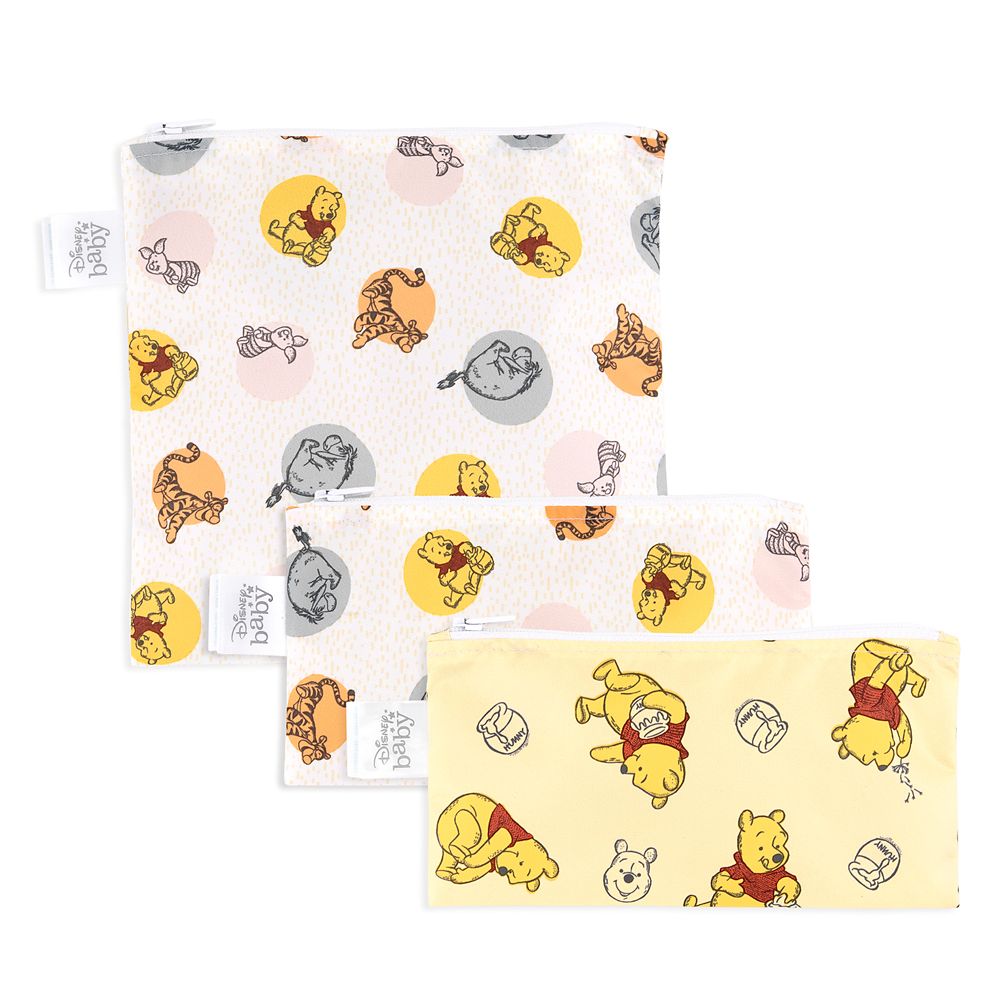 Winnie the Pooh and Pals Snack Bag Set by Bumkins