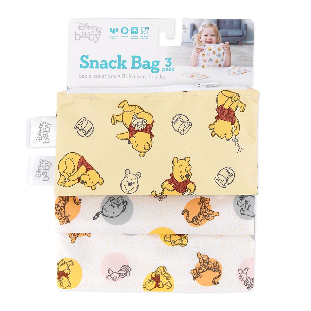 Winnie the Pooh and Pals Snack Bag Set by Bumkins