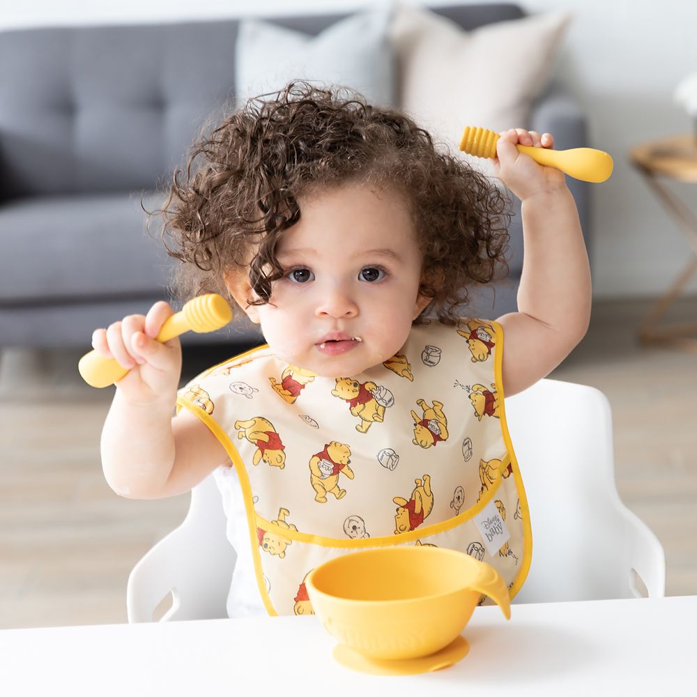 Winnie the Pooh Silicone First Feeding Set by Bumkins