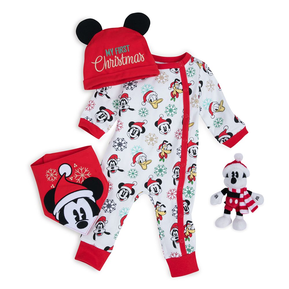 Mickey Mouse and Friends My First Christmas Gift Set for Baby