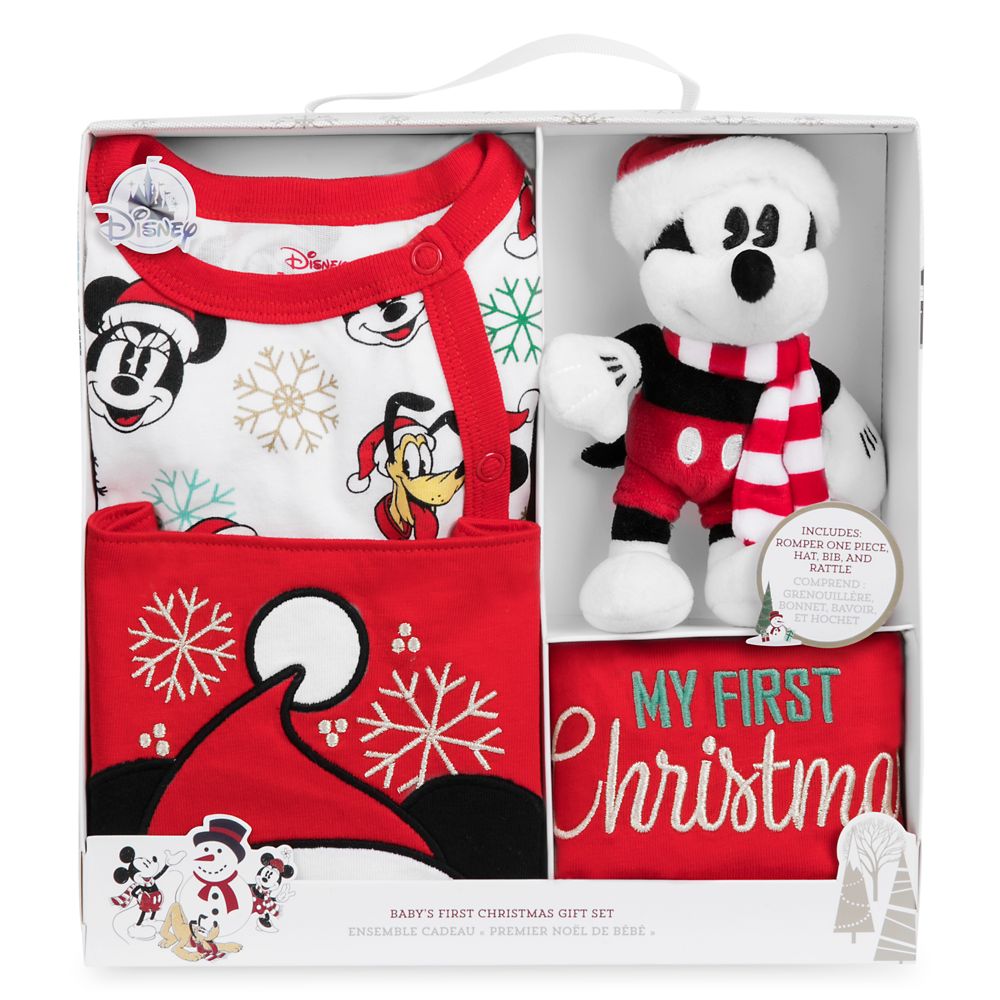 Mickey Mouse and Friends My First Christmas Gift Set for Baby