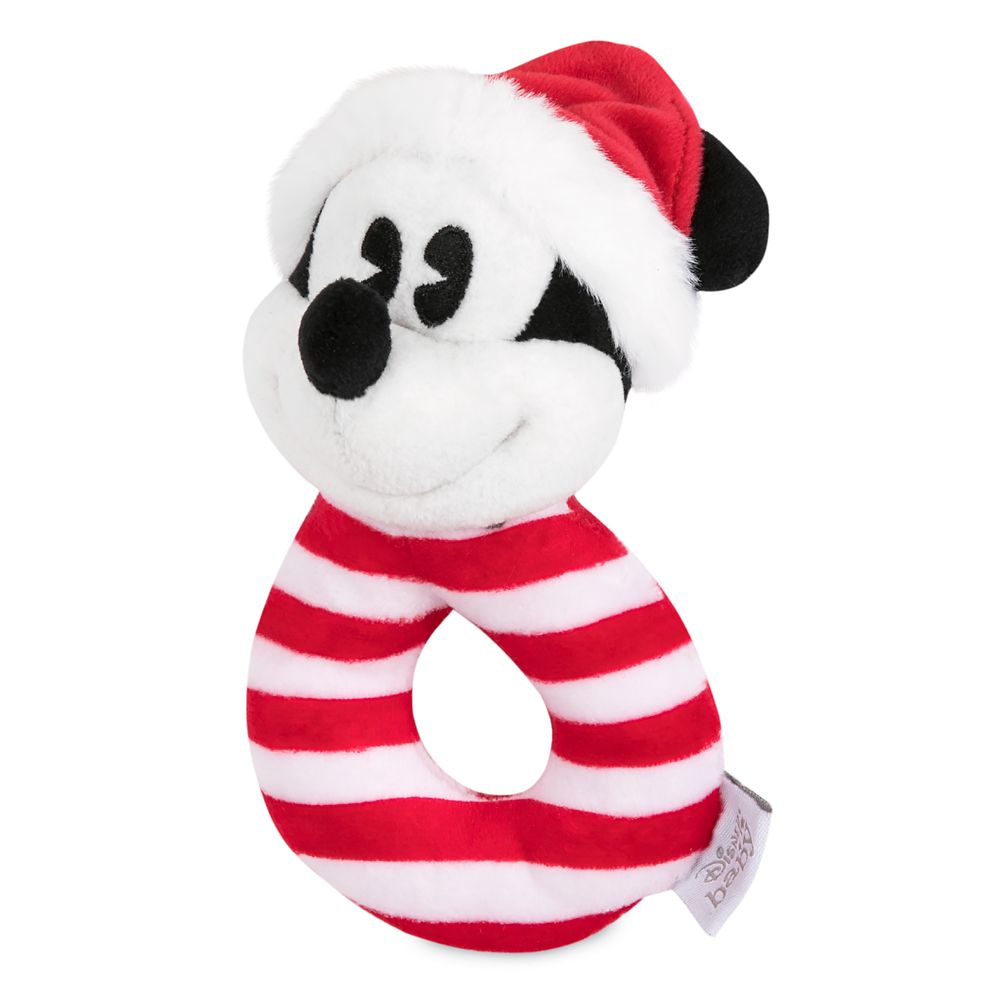 Mickey Mouse and Friends Holiday Bodysuit and Rattle Set for Baby