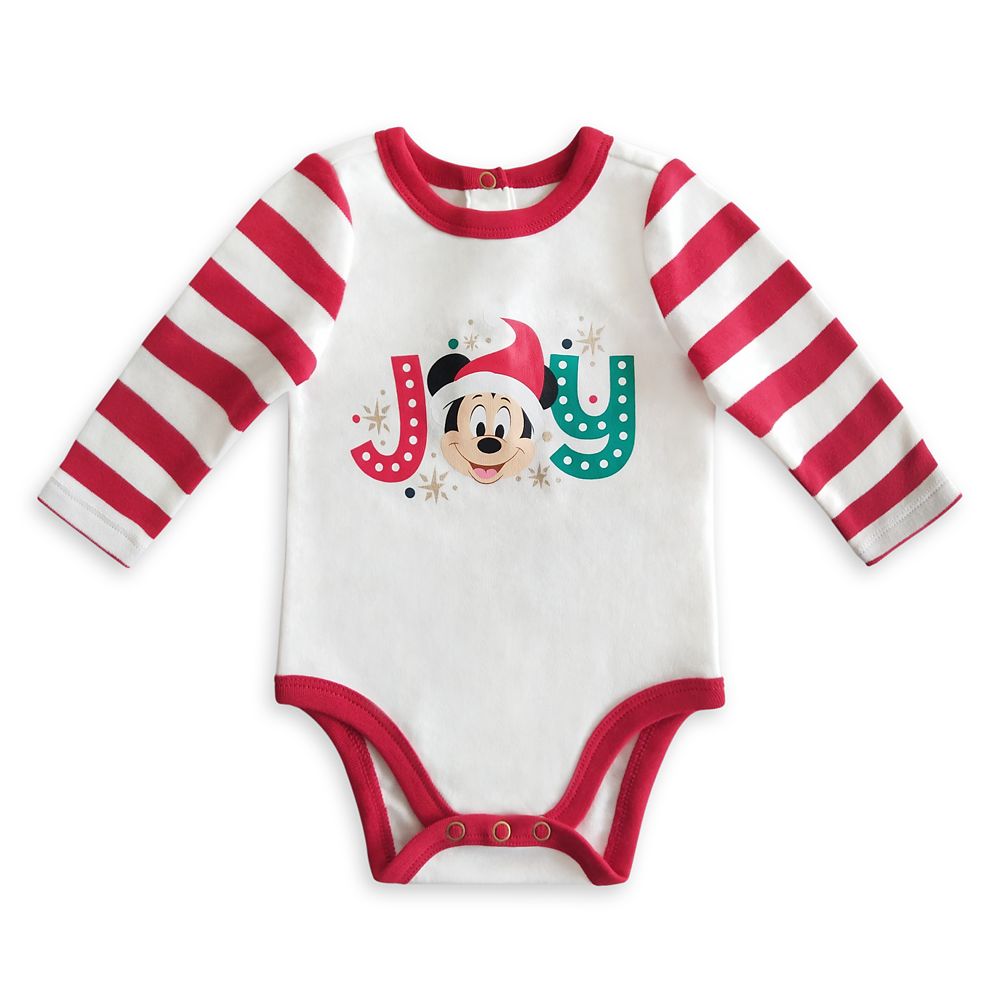 Mickey Mouse and Friends Holiday Bodysuit Set