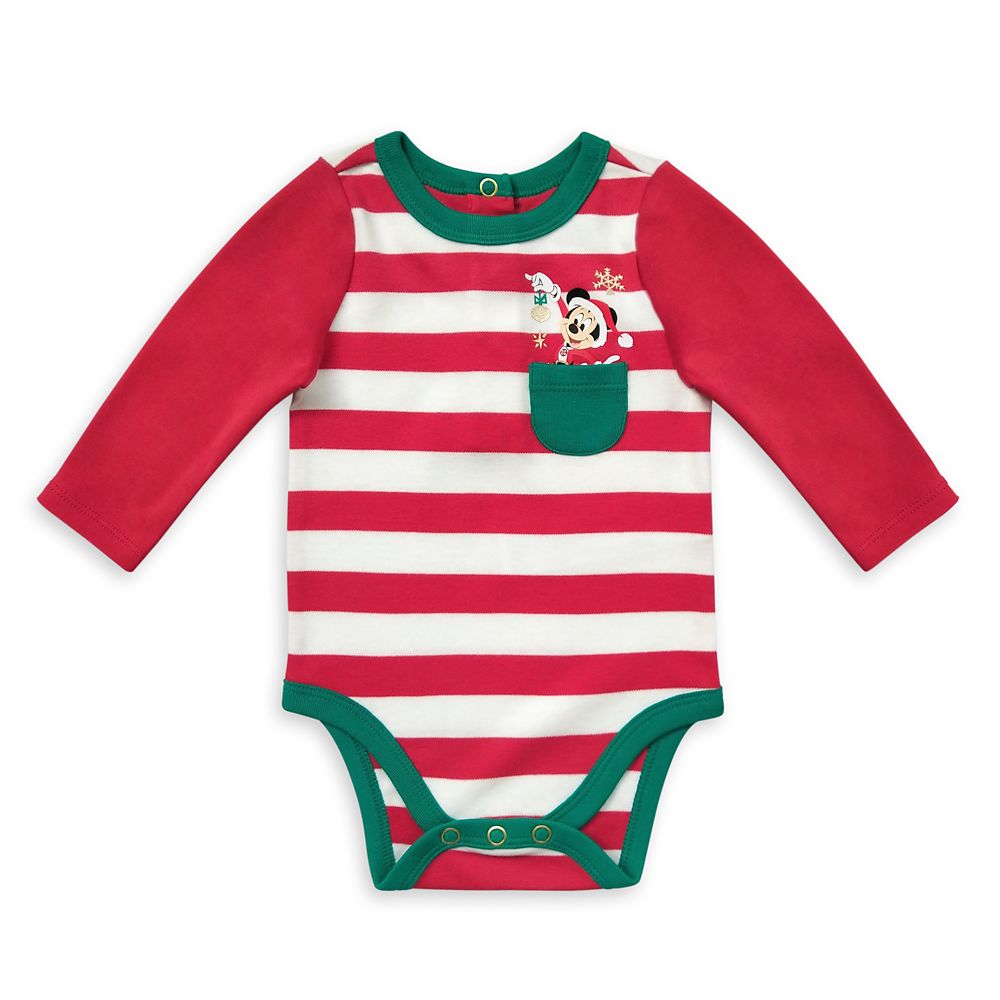 Mickey Mouse and Friends Holiday Bodysuit Set