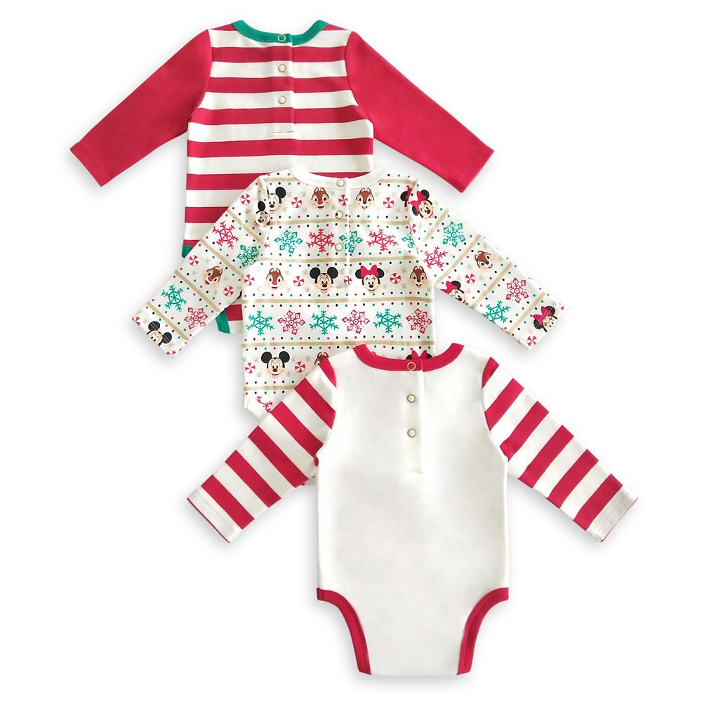 Mickey Mouse and Friends Holiday Bodysuit Set