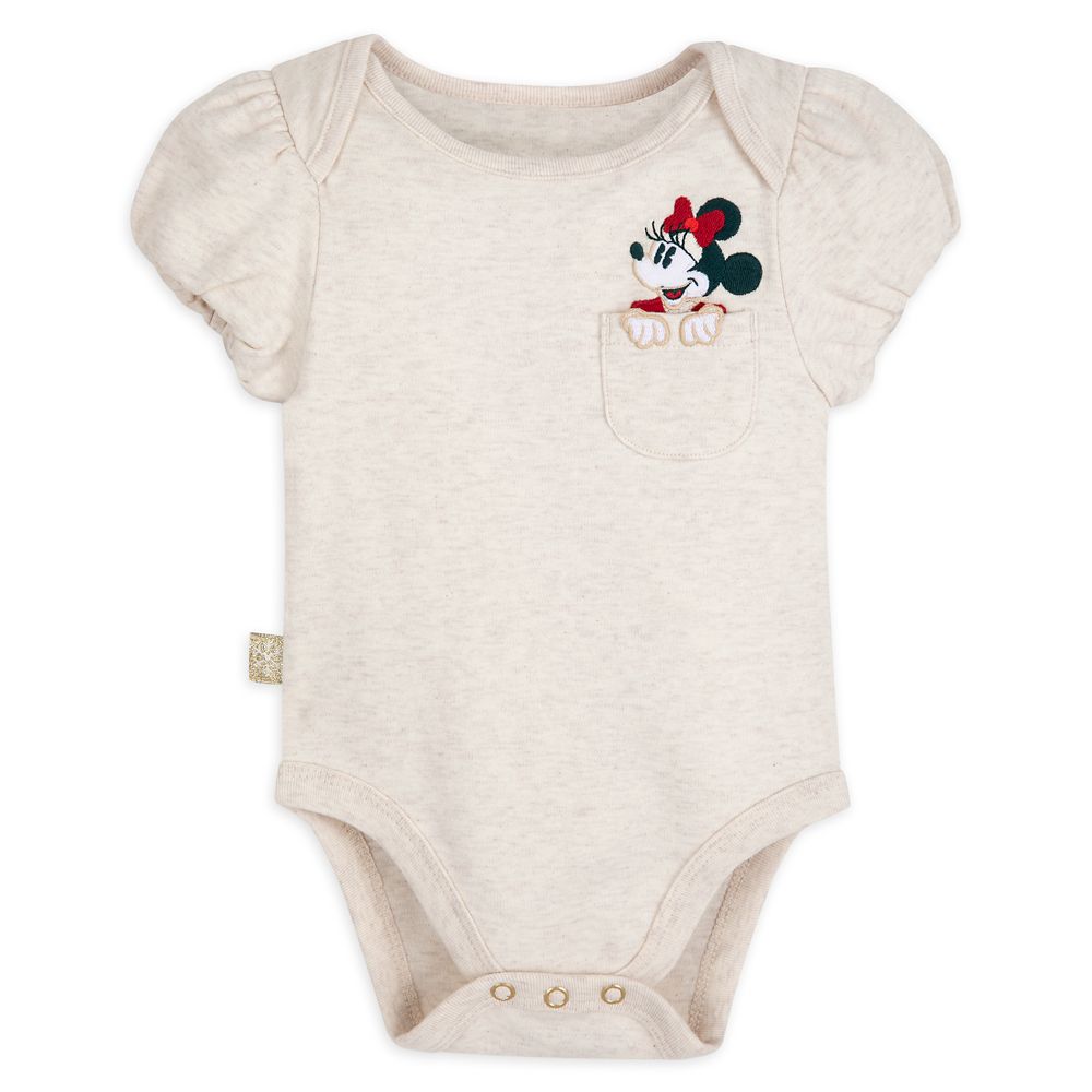 Minnie Mouse Holiday Bodysuit and Pants Set for Baby