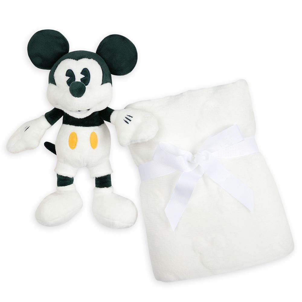 Mickey Mouse Blanket and Plush Set for Baby has hit the shelves for purchase