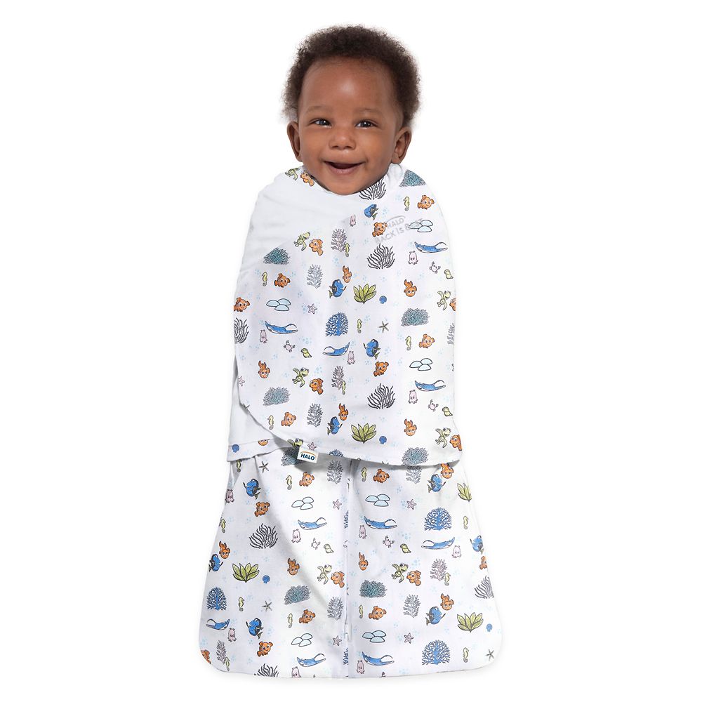 Finding Nemo HALO Easy Swaddle for Baby – White