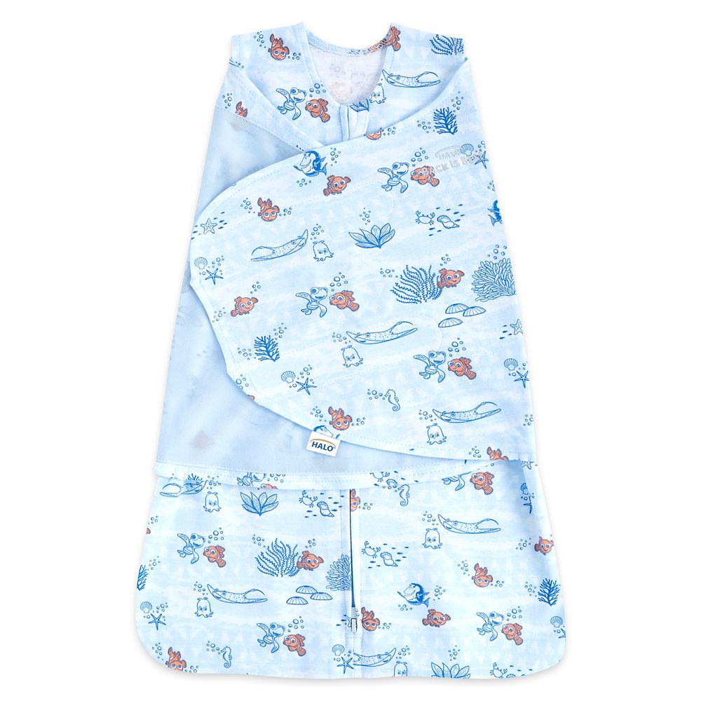 Finding Nemo HALO Easy Swaddle for Baby – Blue now out