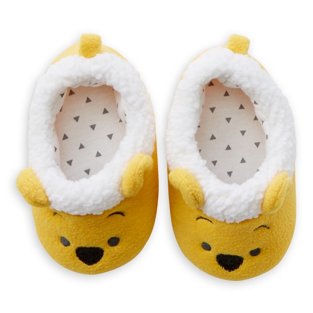 zweep ik heb dorst Glimp Winnie the Pooh Slippers for Baby | shopDisney