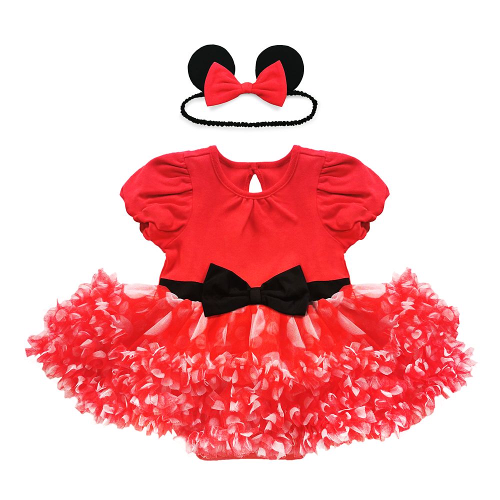 Minnie Mouse Costume Bodysuit for Baby  Red Official shopDisney