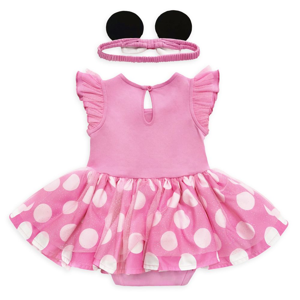 Minnie Mouse Costume Bodysuit for Baby – Pink