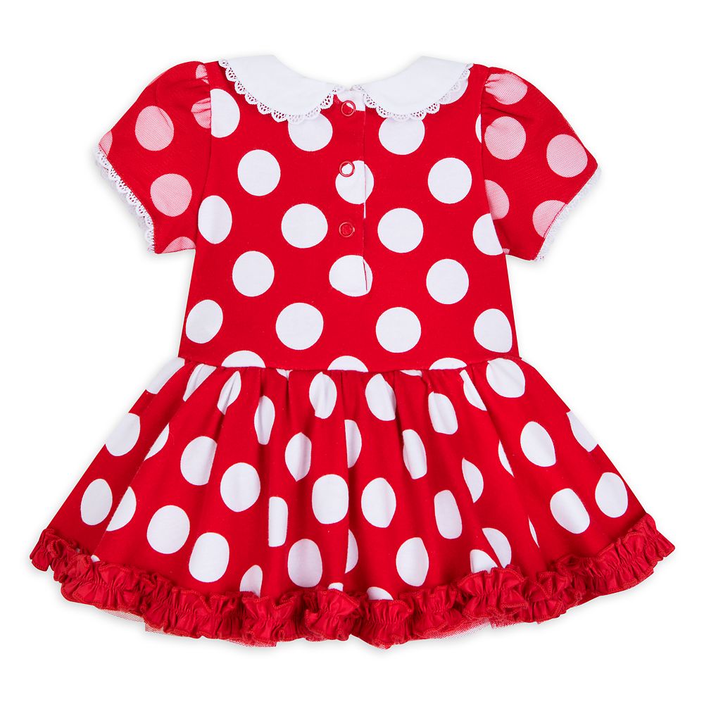 Minnie Mouse Costume Bodysuit for Baby – Red