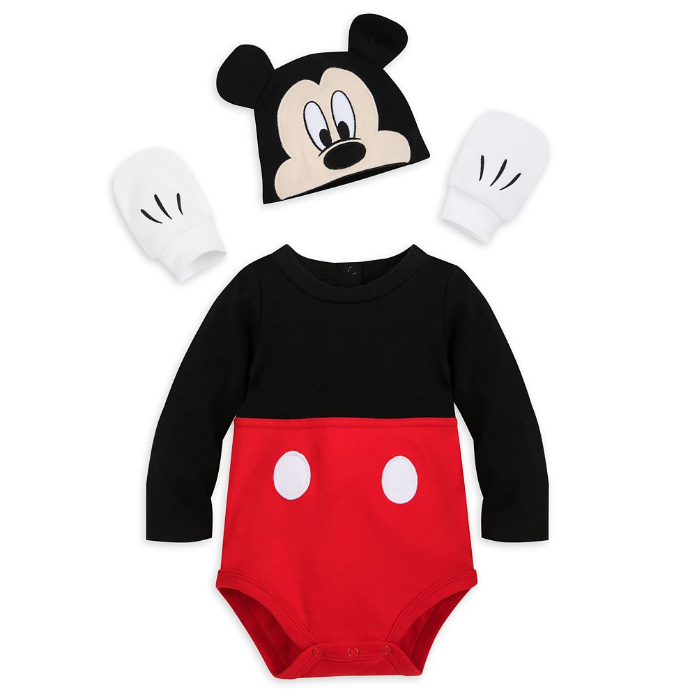 Mickey Mouse Costume Bodysuit for Baby – Personalized