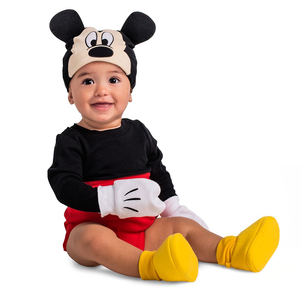 Mickey Mouse Costume Bodysuit for Baby – Personalized