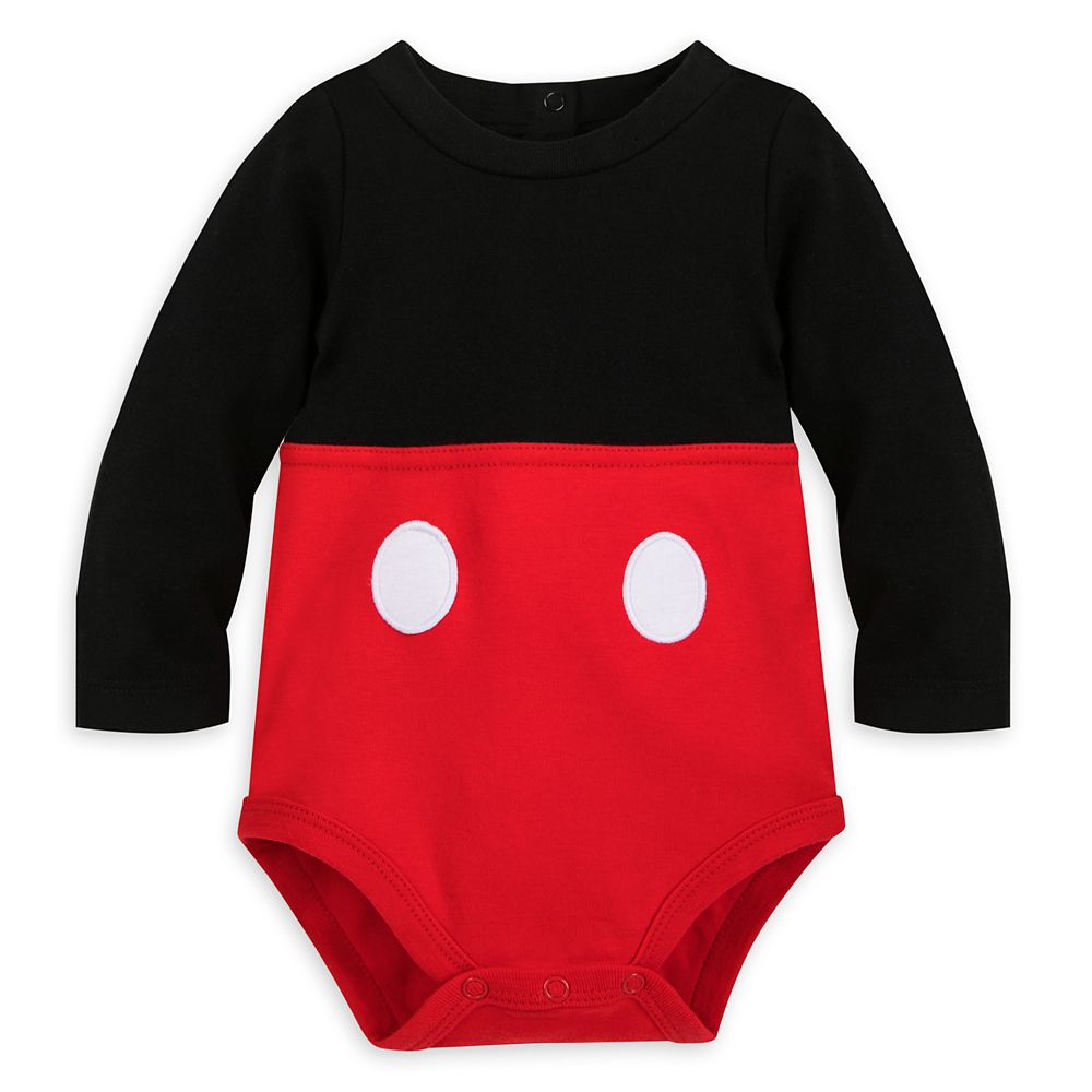 Mickey Mouse Costume Bodysuit for Baby – Personalized