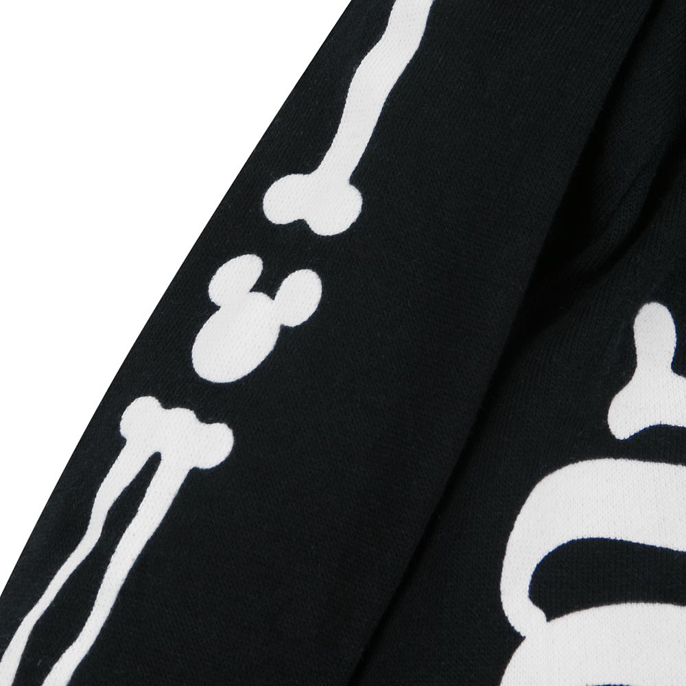 Mickey Mouse Halloween Skeleton Romper for Baby