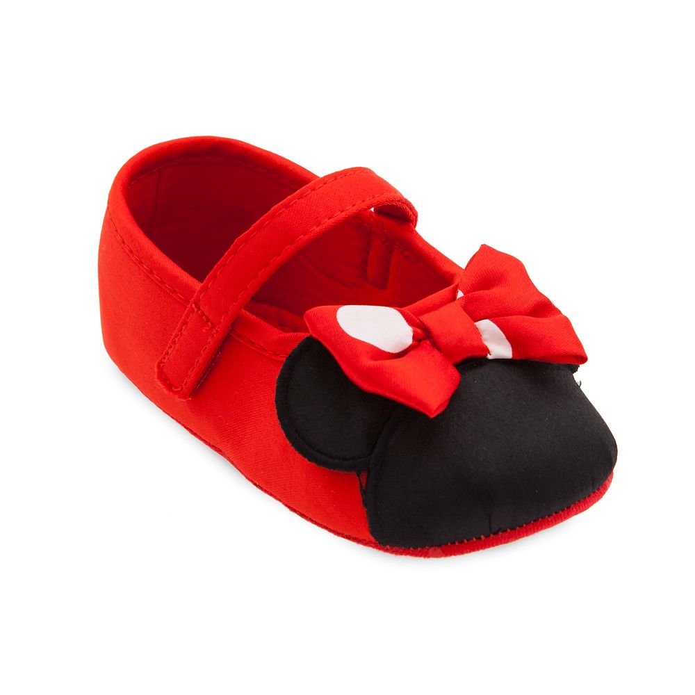 Minnie Mouse Costume Shoes for Baby – Red
