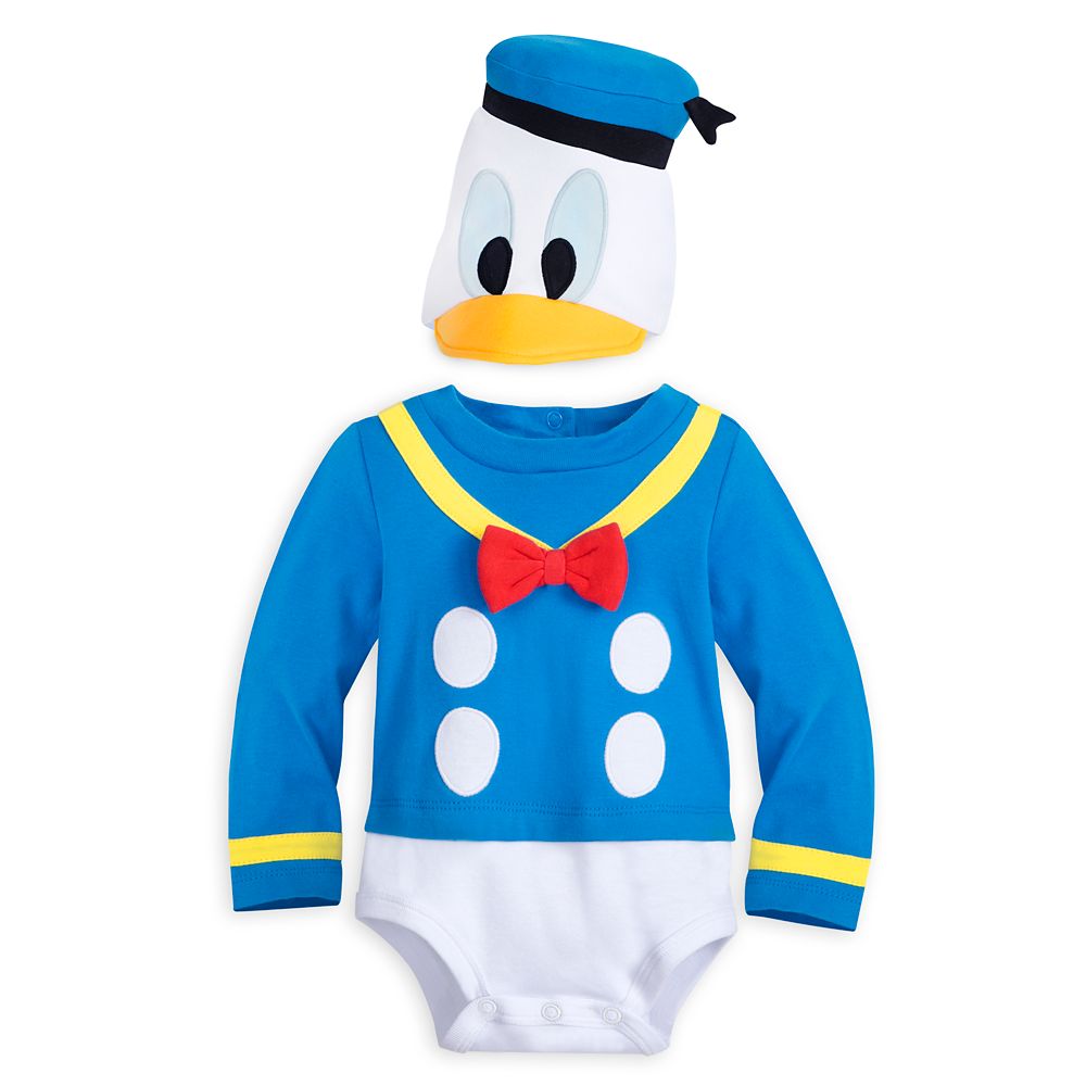 Donald Duck Costume Bodysuit for Baby now available