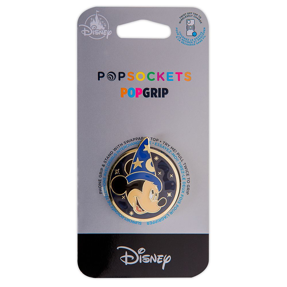 Sorcerer Mickey Mouse Bar PopGrip by PopSockets – Fantasia