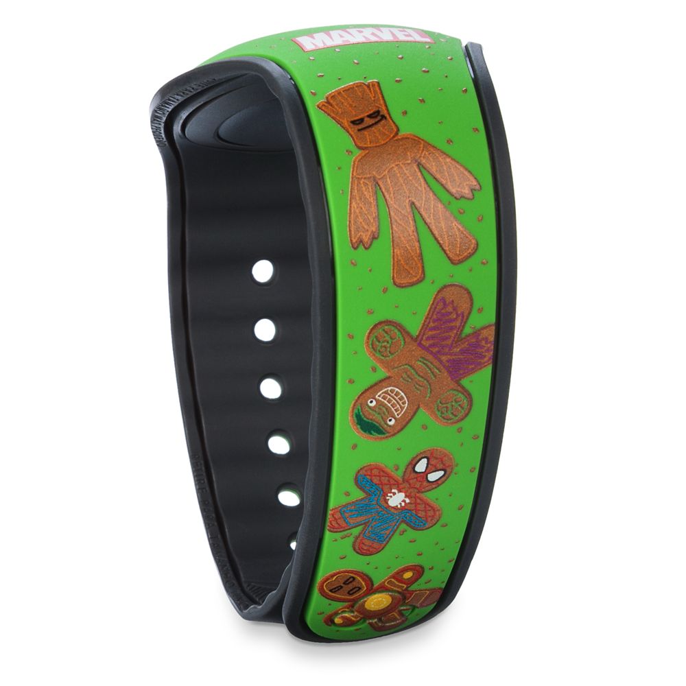 Marvel Holiday ''Gingerbread'' MagicBand 2 – Limited Edition