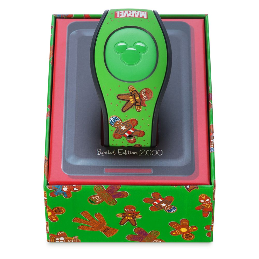 Marvel Holiday ''Gingerbread'' MagicBand 2 – Limited Edition