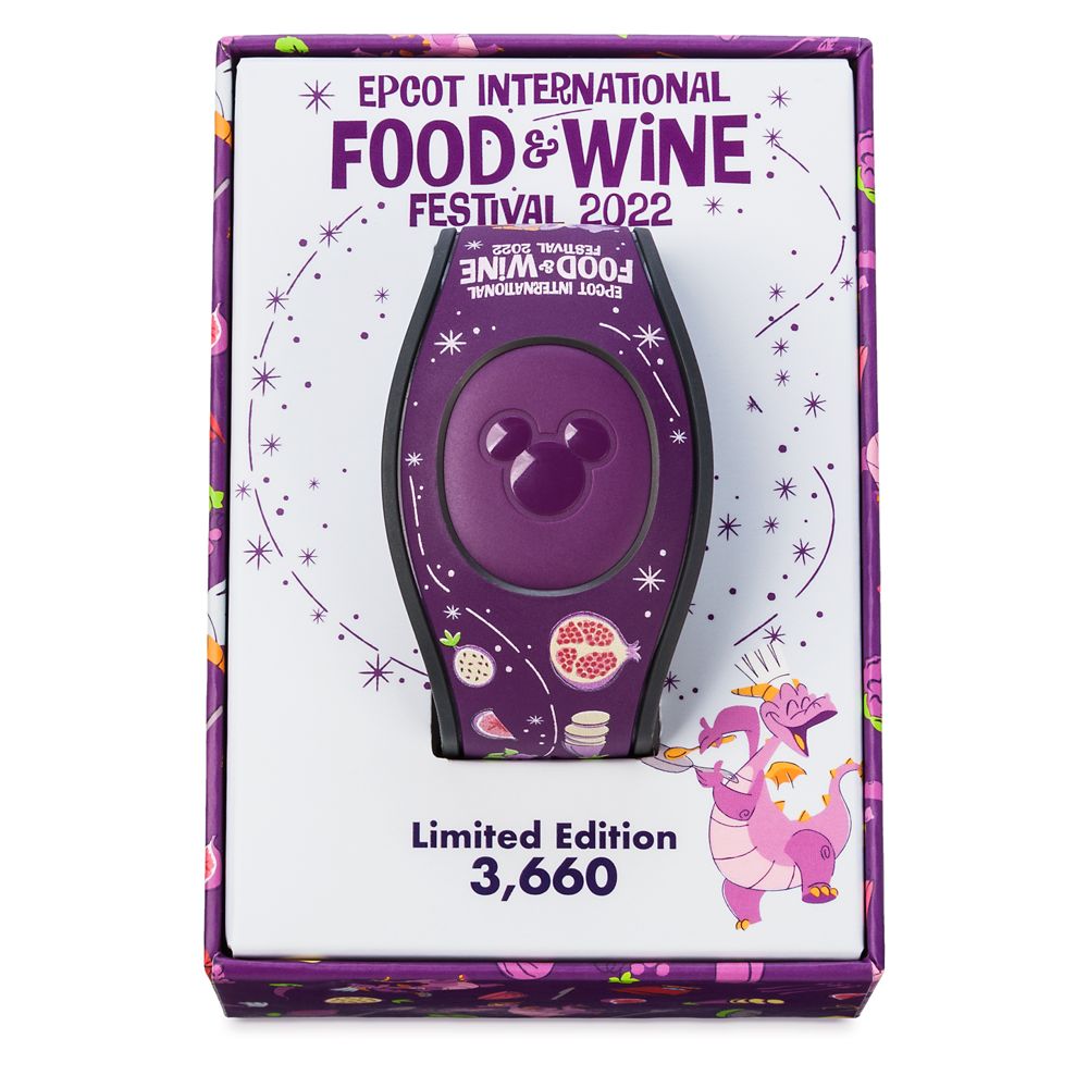 Figment MagicBand 2 – EPCOT International Food & Wine Festival 2022 – Limited Edition