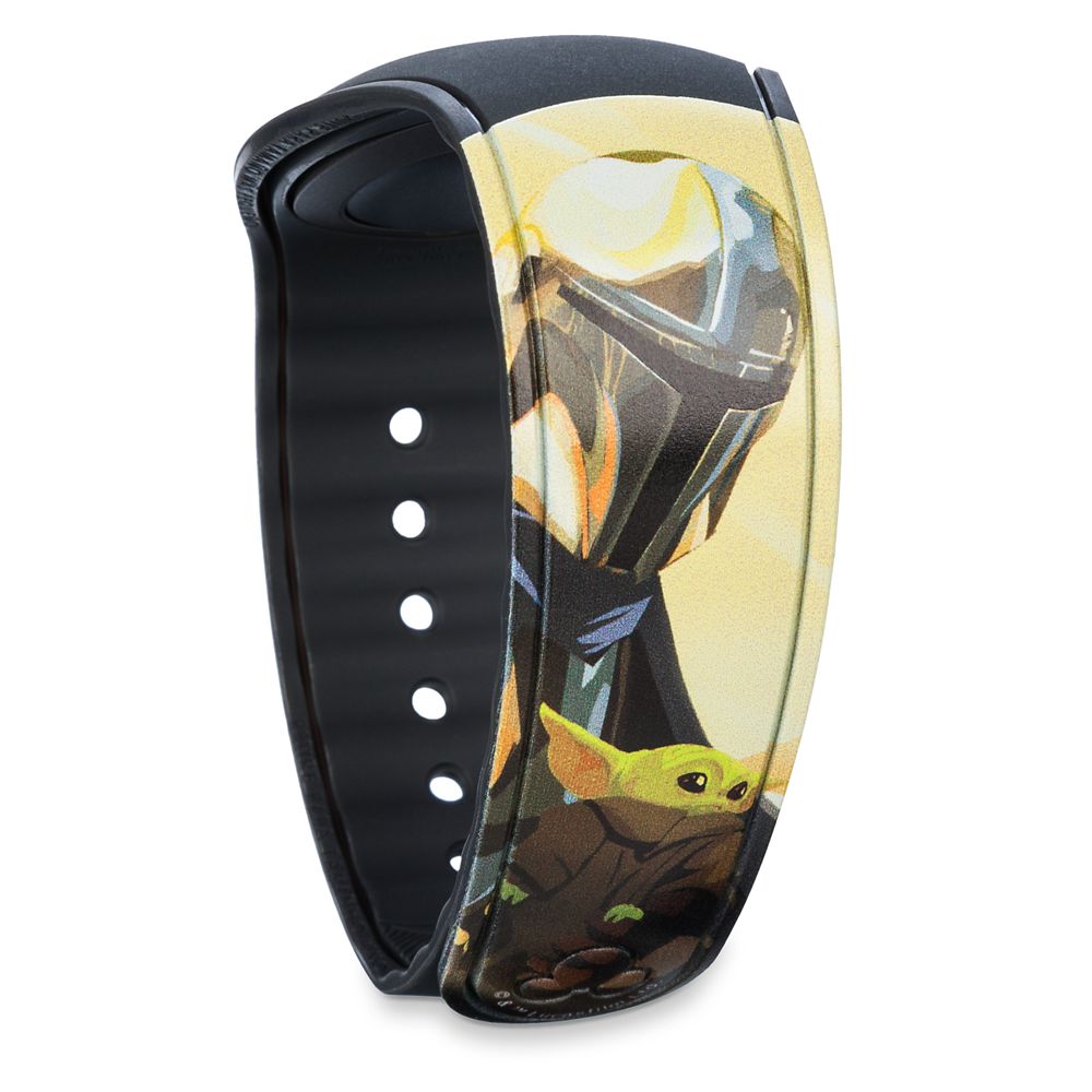 Din Djarin and Grogu MagicBand 2 – Star Wars: The Mandalorian