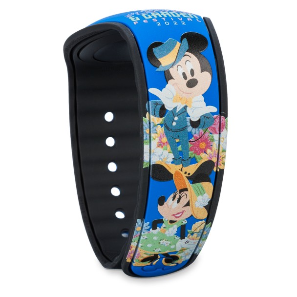 Mickey and Minnie Mouse MagicBand 2 – Epcot International Flower & Garden Festival 2022 – Walt Disney World – Limited Edition