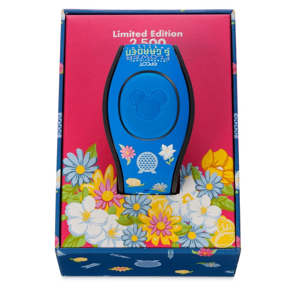 Mickey and Minnie Mouse MagicBand 2 – Epcot International Flower & Garden Festival 2022 – Limited Edition