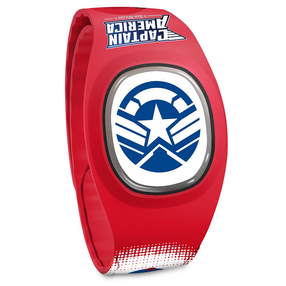 Captain America Sam Wilson MagicBand+ Official shopDisney. One of the best Disney 4th of July merchandise.
