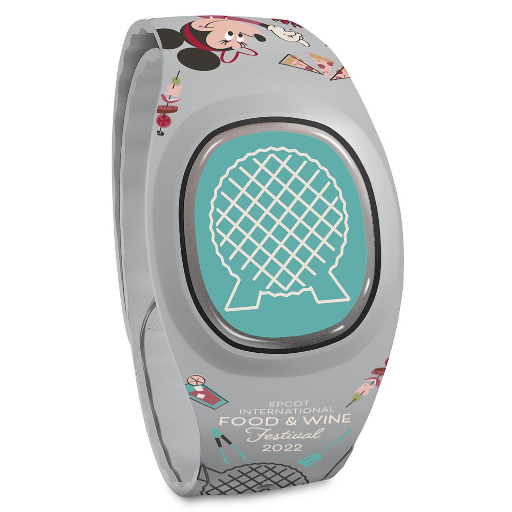 Mickey and Minnie Mouse EPCOT International Food & Wine Festival 2022 MagicBand+ here now