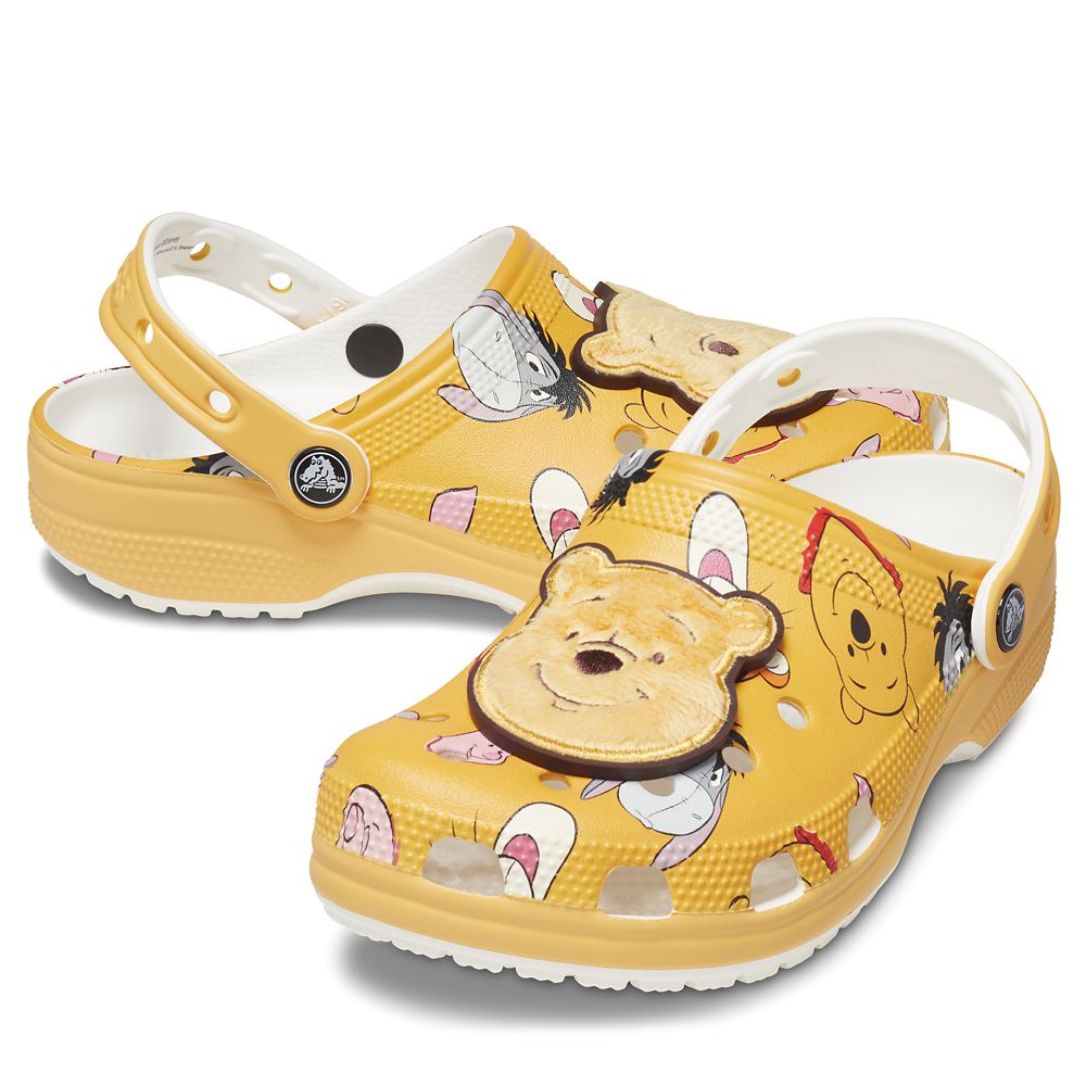 Winnie the Pooh Clogs for Adults by Crocs is now available for purchase