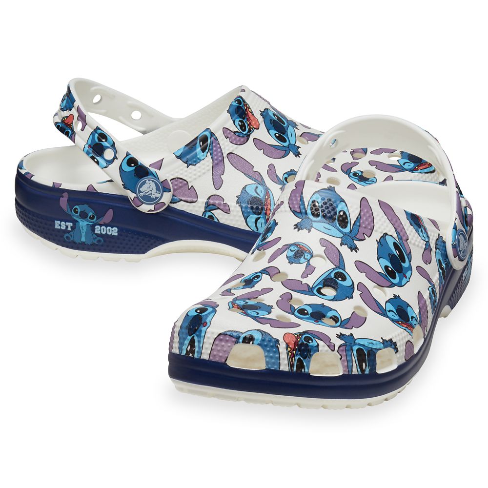 Stitch Clogs for Adults by Crocs available online