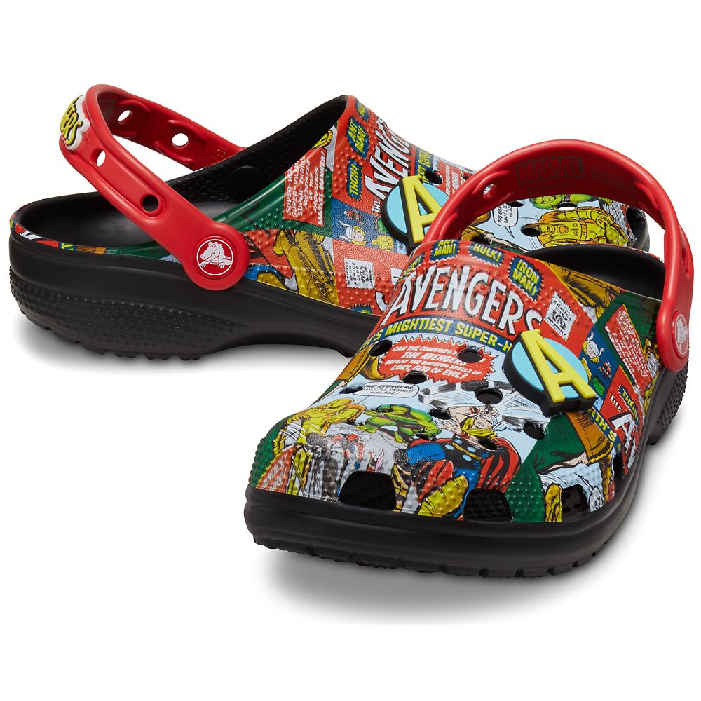 Marvel store avengers crocs