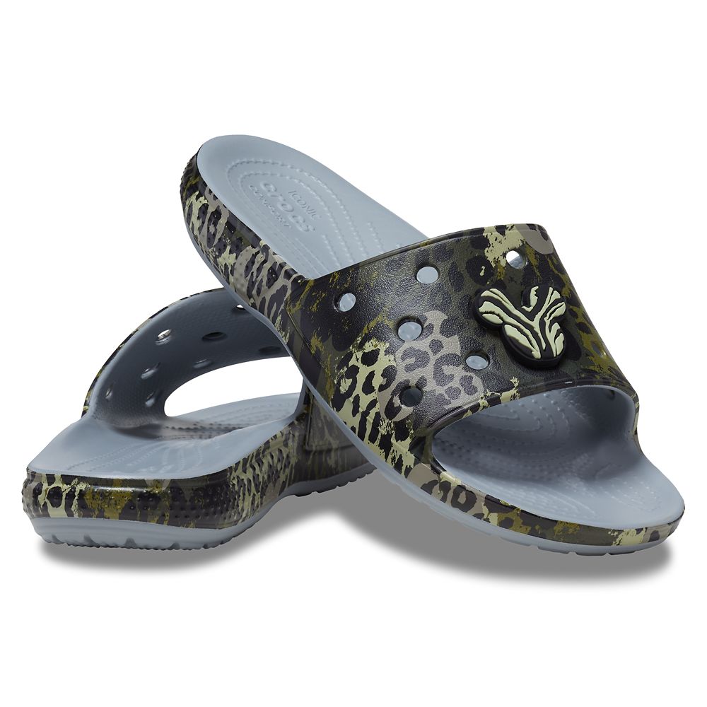 Mickey Mouse Icon Animal Prints Slides for Adults by Crocs available online