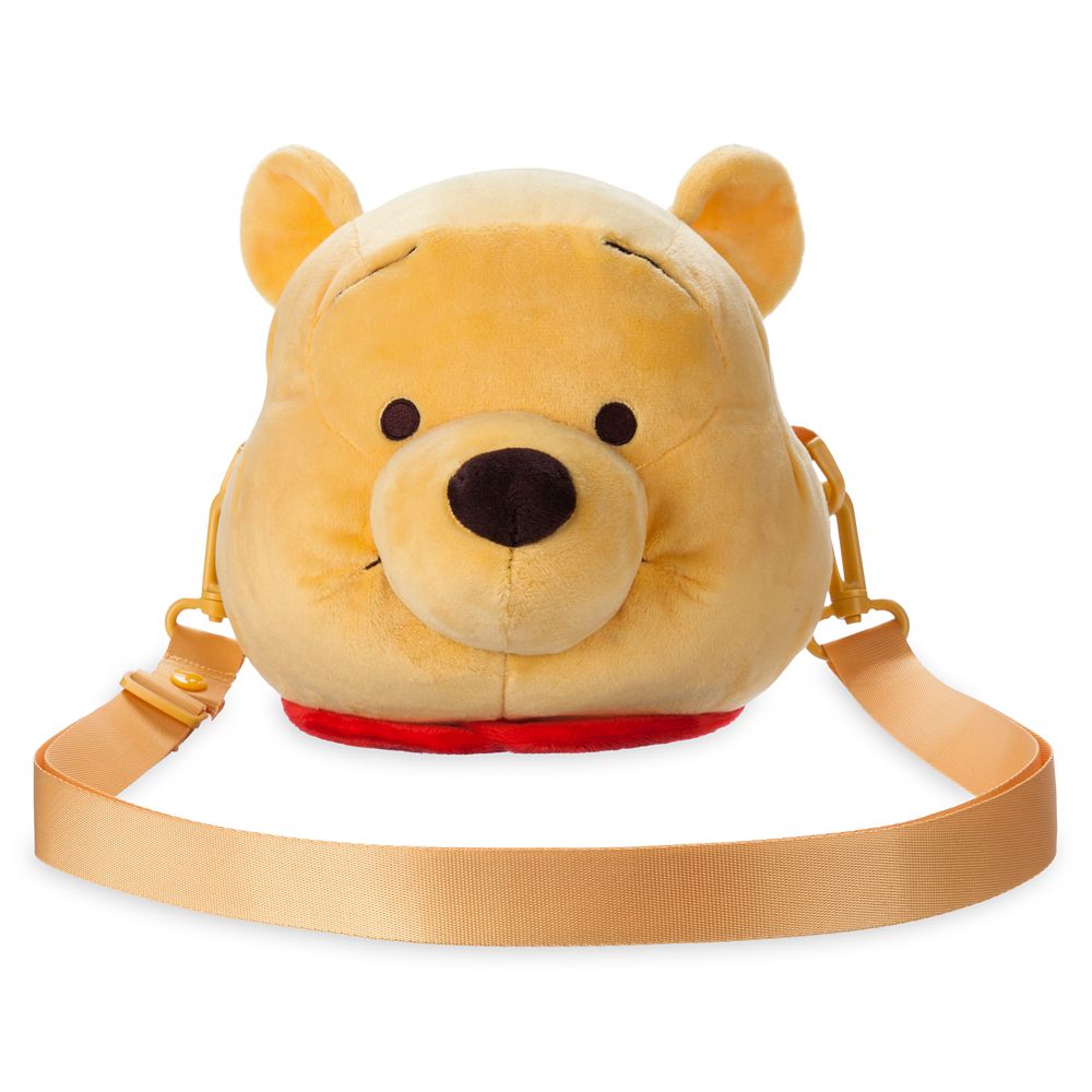 Winnie the Pooh Plush Crossbody Bag for Kids here now