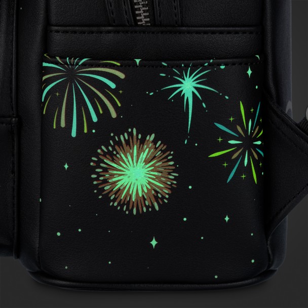 Walt Disney and Mickey Mouse ''Partners'' Light-Up Loungefly Mini Backpack – Disney100