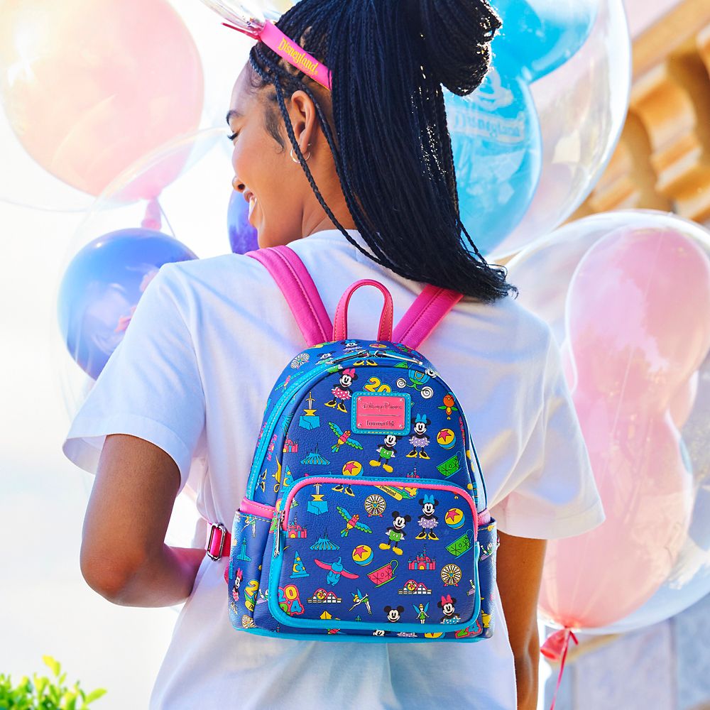 Mickey Mouse and Friends Loungefly Mini Backpack – Disneyland 2024