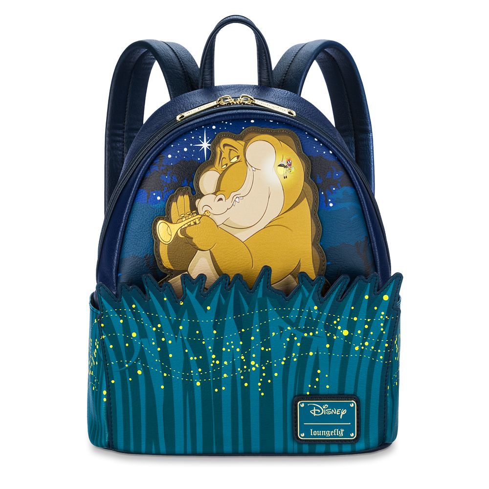 Louis and Ray Glow-in-the-Dark Loungefly Mini Backpack  The Princess and the Frog  Disney100