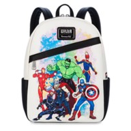 The Avengers Marvel Artist Series Loungefly Mini Backpack by Sara Pichelli