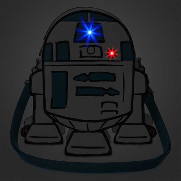 R2-D2 Loungefly Light-Up Crossbody Bag – Star Wars