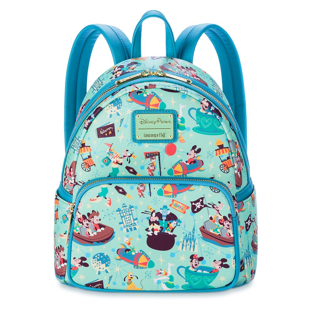 Mickey Mouse and Friends Play in the Park Loungefly Mini Backpack