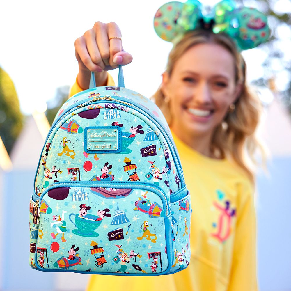 Mickey Mouse and Friends Play in the Park Loungefly Mini Backpack – Disneyland