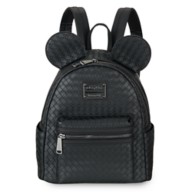 Mickey Mouse Woven Loungefly Mini Backpack