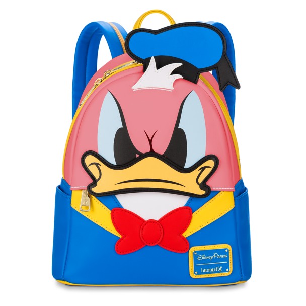 Donald Duck 90th Anniversary Color Changing Loungefly Mini Backpack