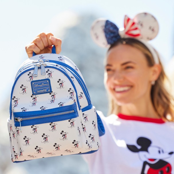 Mickey Mouse Americana Loungefly Mini Backpack