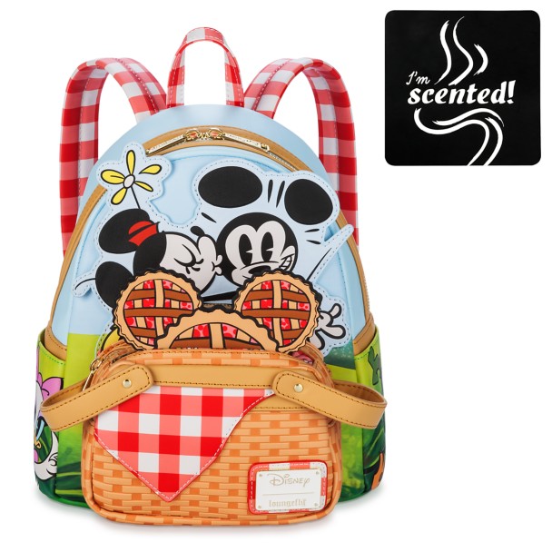Mickey Mouse and Friends Picnic Loungefly Mini Backpack and Coin Purse