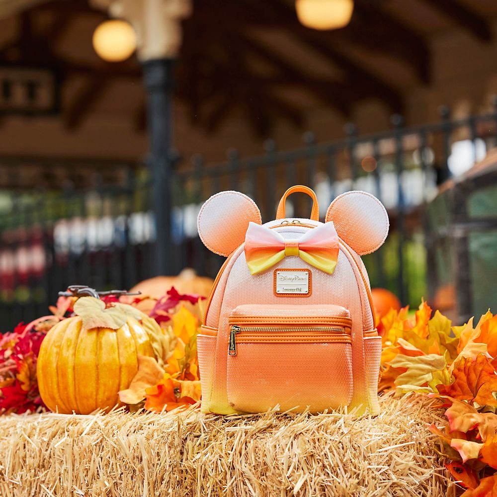 Halloween Candy Corn Loungefly Mini Backpack