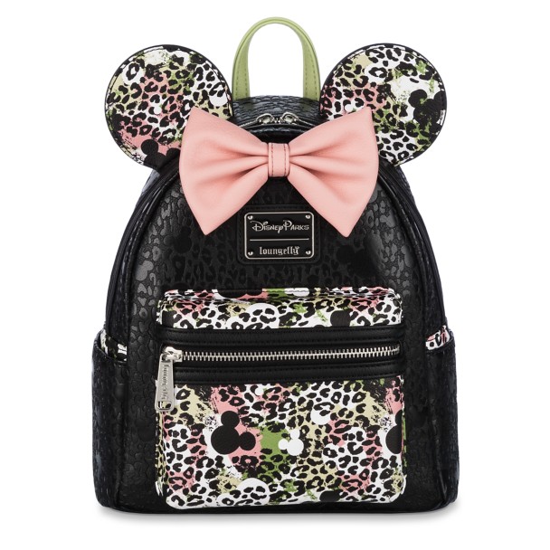 Mickey Mouse Icon Animal Prints Loungefly Mini Backpack